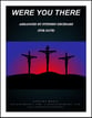 Were You There SATB choral sheet music cover